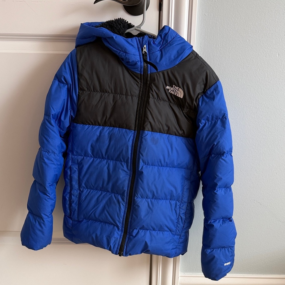 The North Face Royal Blue and Black Jacket